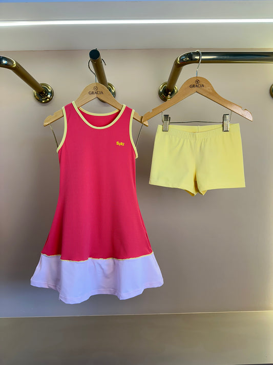 Vestido Infantil Maitê Beach Tennis - Siri Sport