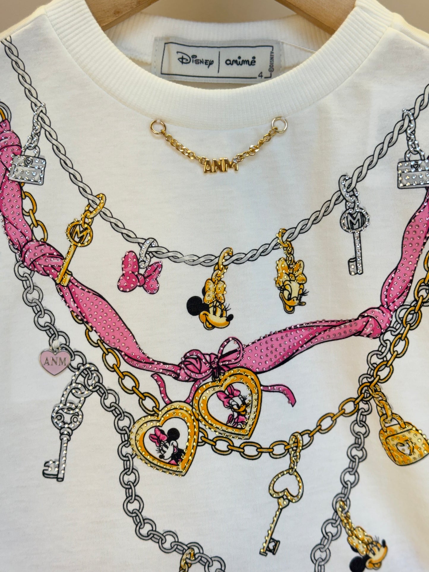 Conjunto Infantil Blusa e Saia Essentials Disney - Animê