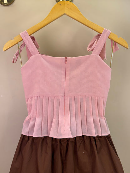 Conjunto Teen Blusa com Pregas e Shorts com Cinto - Two In