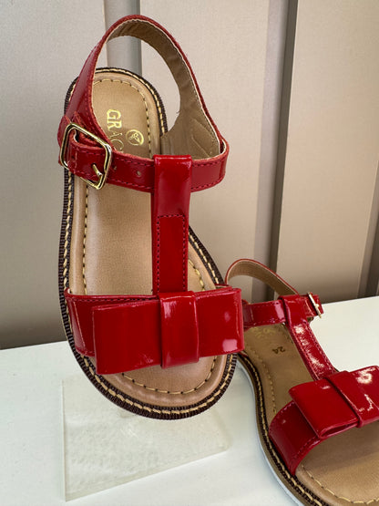 Sandália Infantil Maitê Vermelha - Gracia