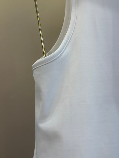 Conjunto Teen Blusa Regata e Short-Saia Off White - Vic Vick