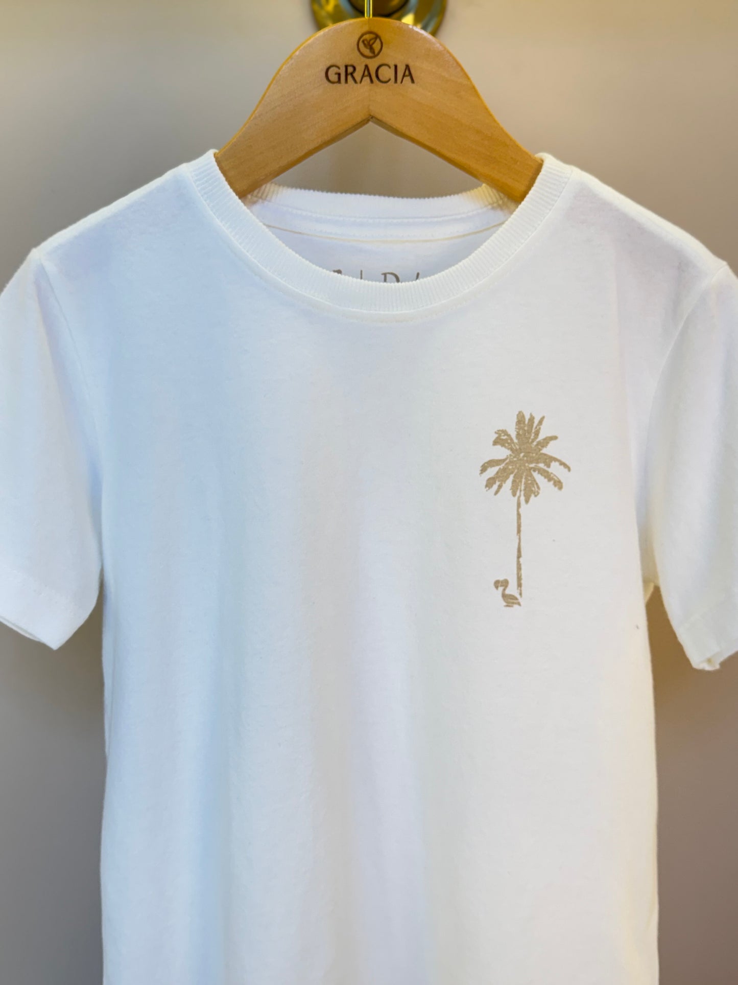 Camiseta Infantil Algodão Coqueiros - Dudes