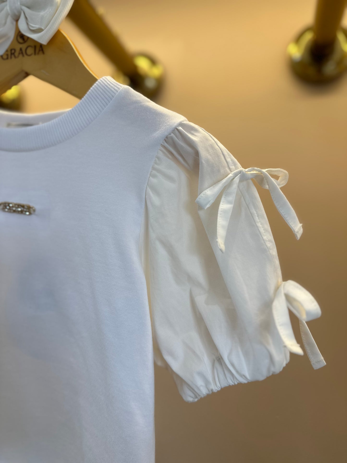 Blusa Infantil Manga Balonê - Animê