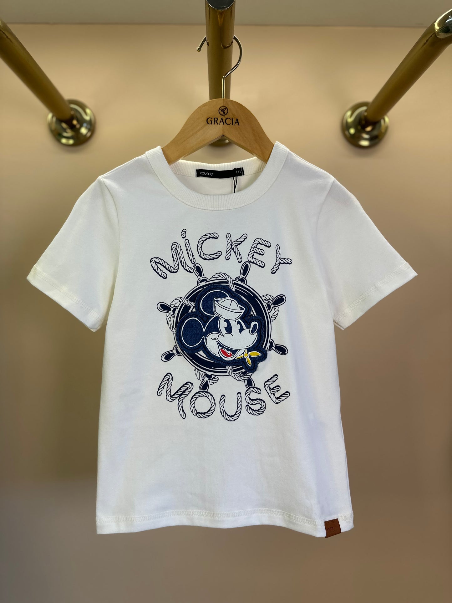 Camiseta Infantil Mickey Mouse Navy - Youccie