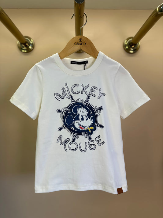 Camiseta Infantil Mickey Mouse Navy - Youccie