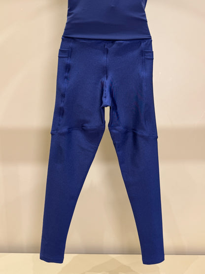 Conjunto Infantil Blusa Maria New Trip Marinho e Legging Fuseau Soraia Trilobal Marinho - Siri Sport
