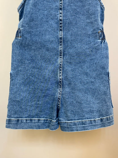 Jardineira Infantil Jeans Disney - Animê