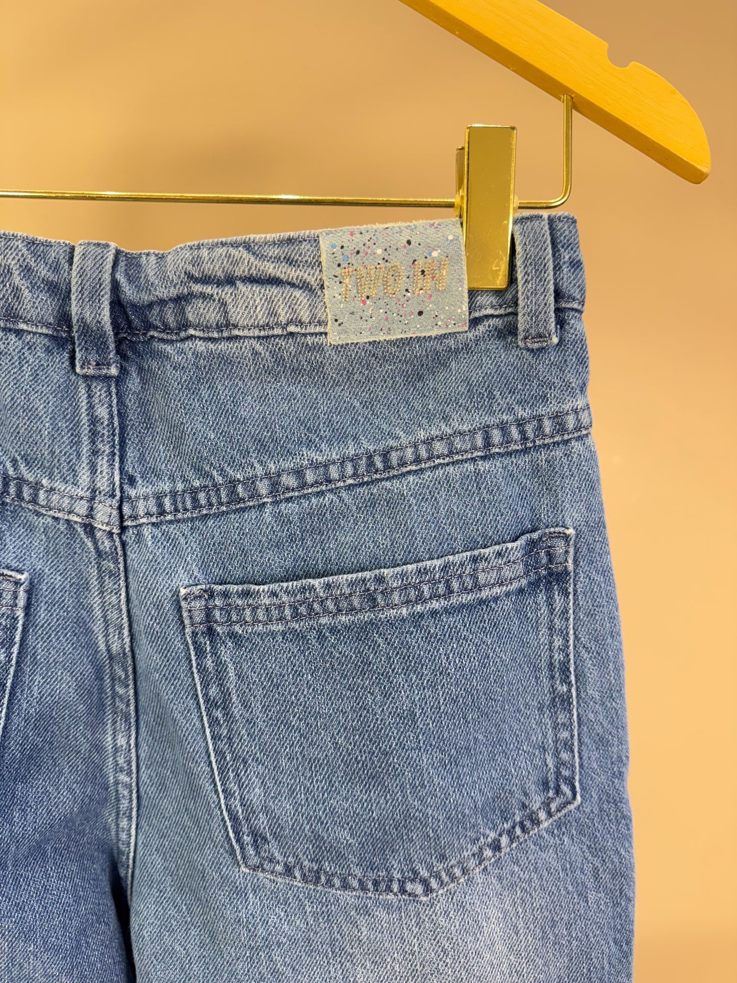 Calça Jeans Teen com Puídos - Two In
