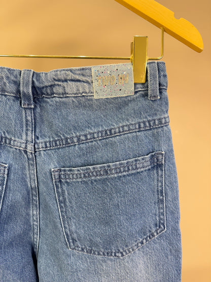 Calça Jeans Teen com Puídos - Two In