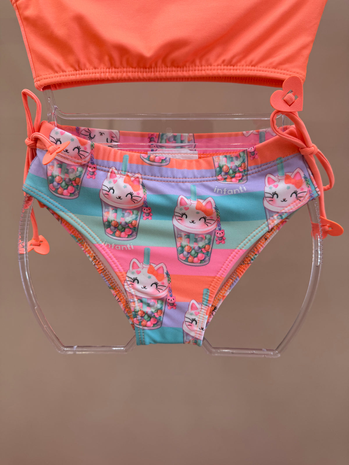 Biquíni Infantil Cropped Laranjinha - Infanti