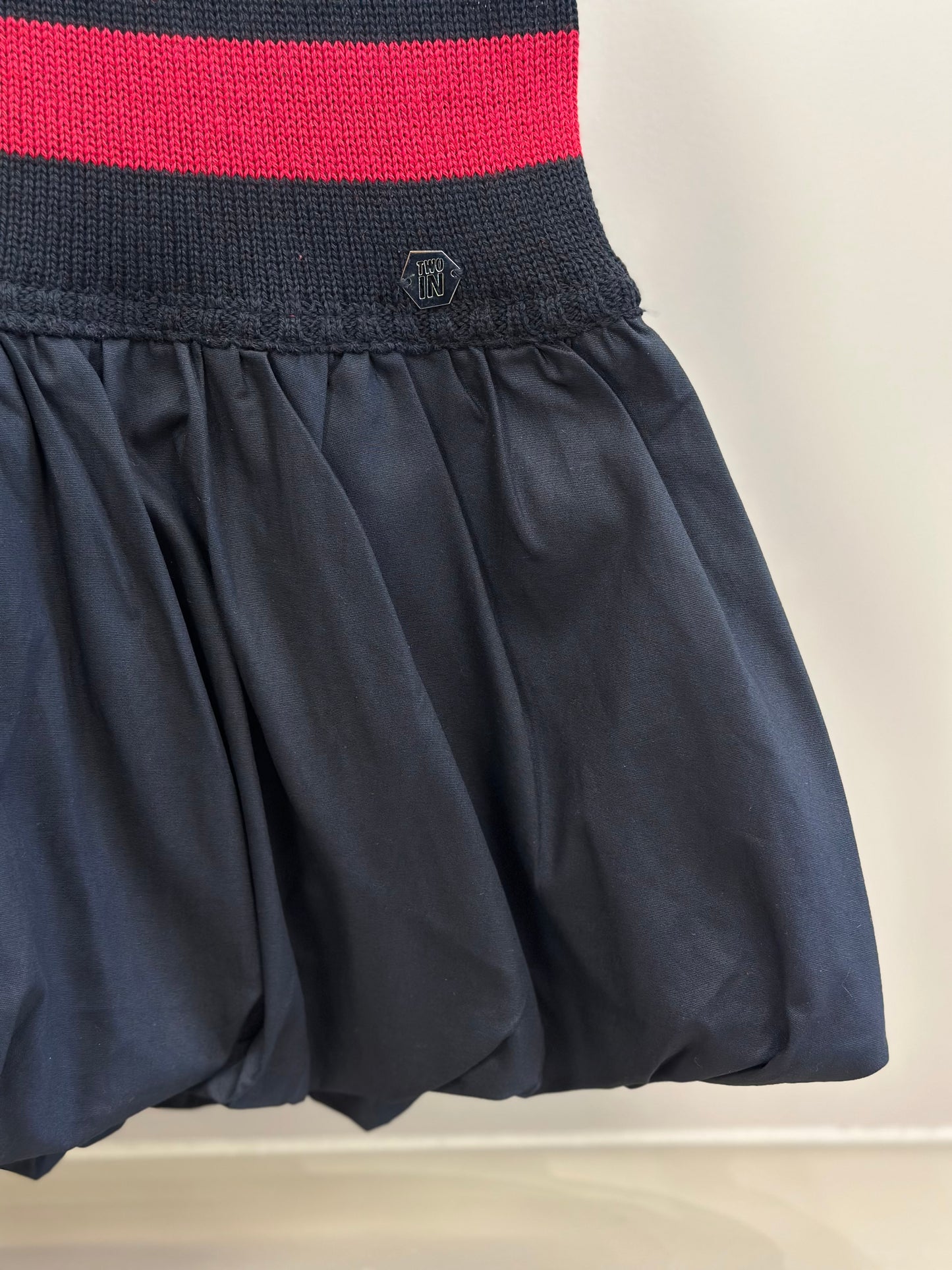 Vestido Teen Polo Tricô Balonê - Two In