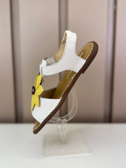Sandália Infantil Carrossel Blanche Flor Margarida - Petit Cheval