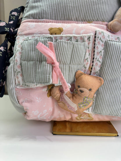 Bolsa Infantil Casinha Ursinhas Puffer - Pituchinhus