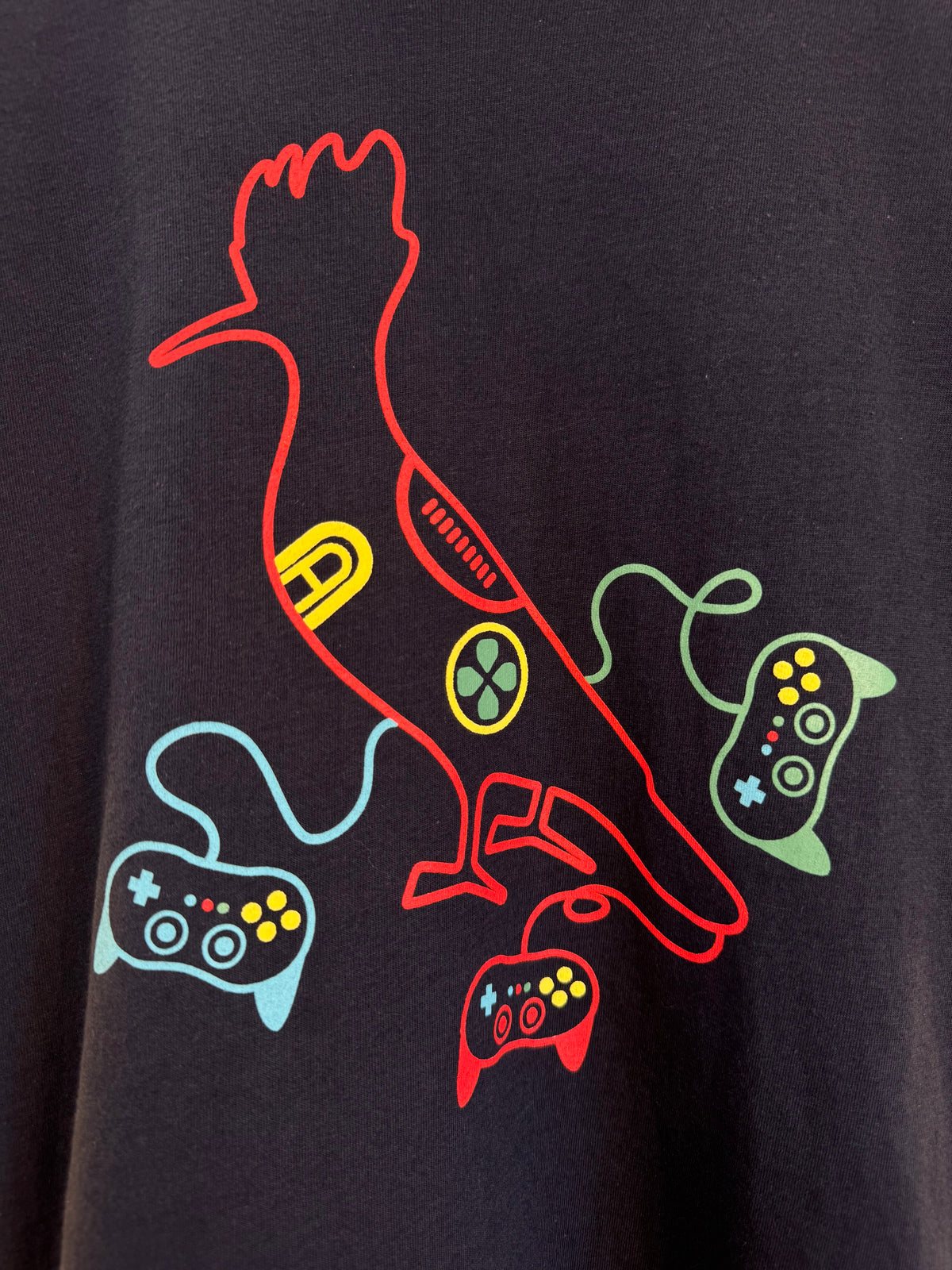 Camiseta Infantil Algodão Pica Pau Video Game - Reserva Mini