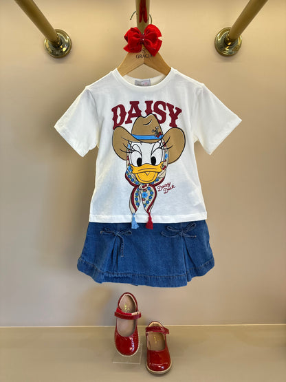Blusa Infantil  Daisy Com Barbicachos - Momi
