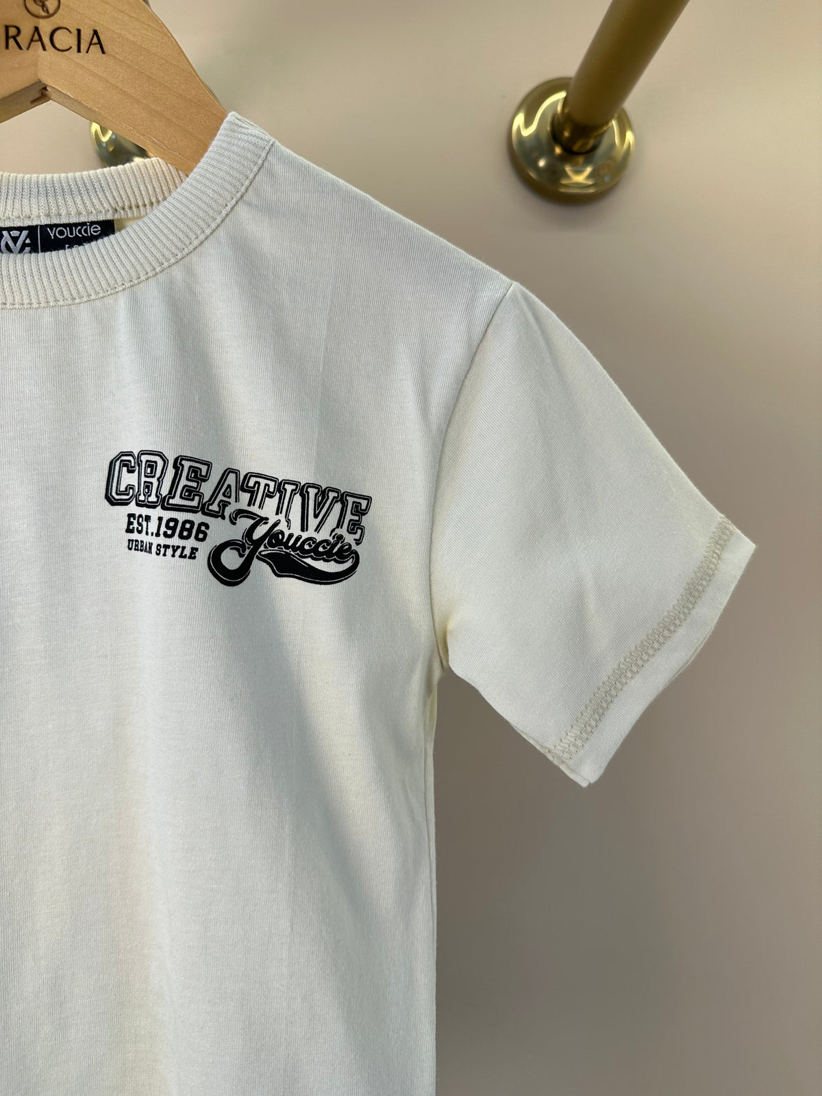 T-Shirt Infantil Creative Com Estampa Teddy -  Youccie
