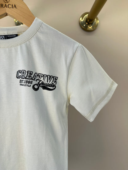 T-Shirt Infantil Creative Com Estampa Teddy -  Youccie