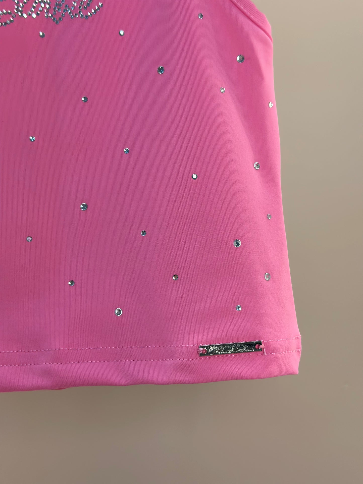 Blusa Infantil Light Cristais Barbie Rosa Pop Pink - Pituchinhus
