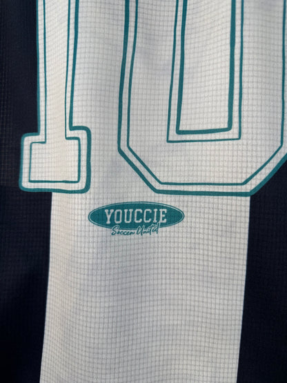 Conjunto Infantil Camiseta Esportiva Listrada e Bermuda - Youccie