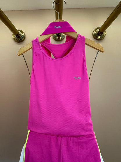 Conjunto Infantil Regata Sara Dry e Shorts Sara Dry Badminton - Siri Sport