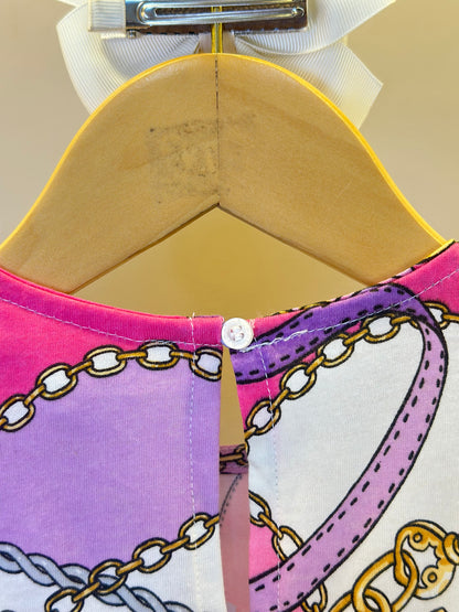 Vestido Infantil Memórias Disney - Animê