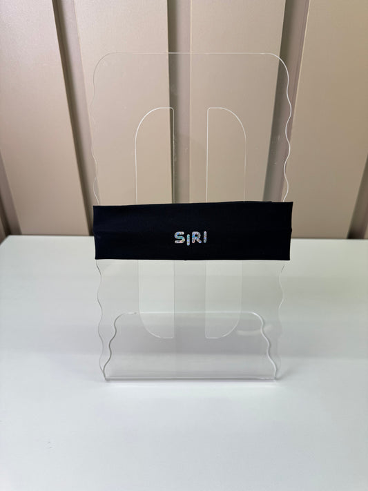 Tiara Infantil Faixinha Básico Preto - Siri Sport