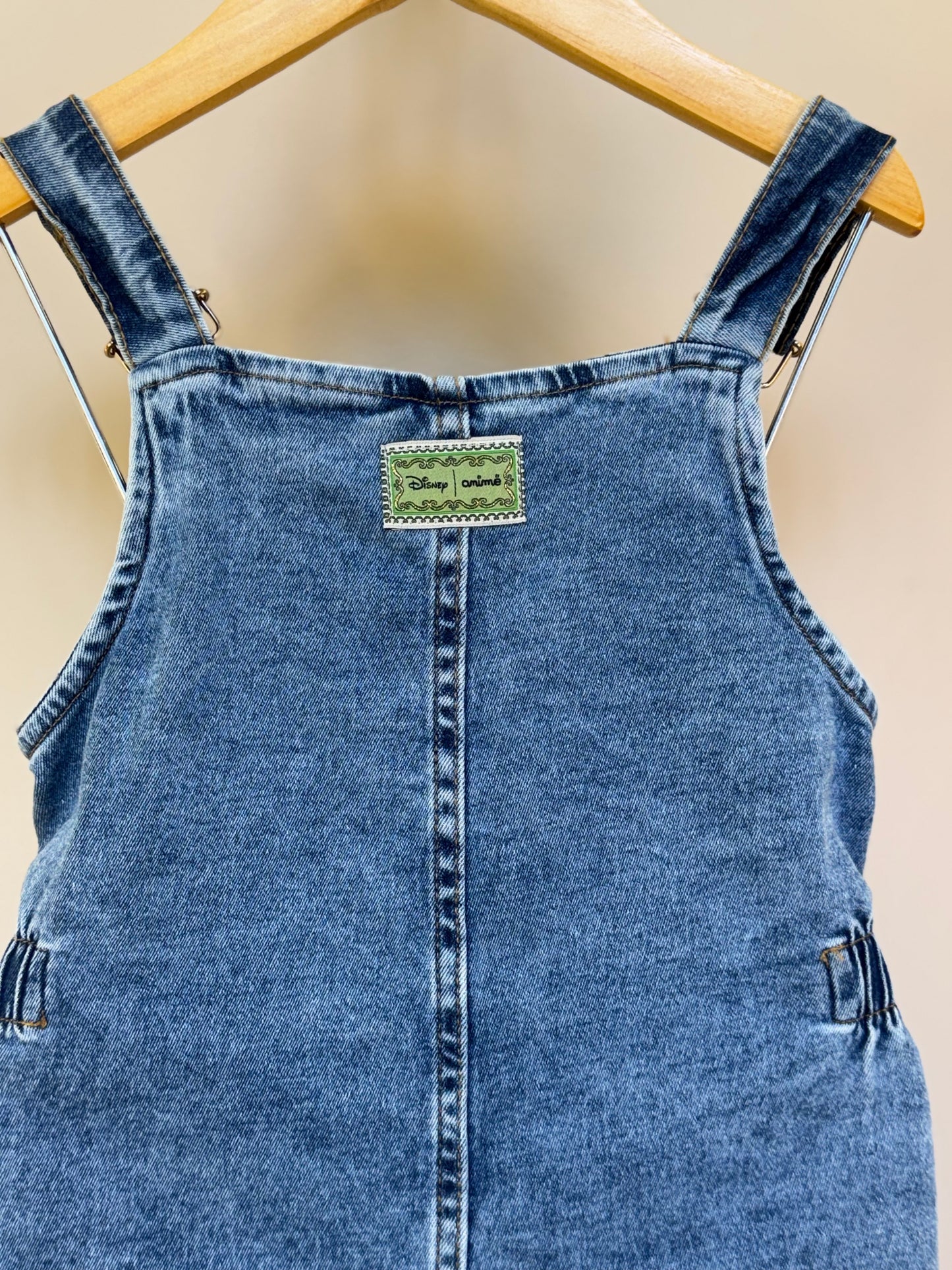 Jardineira Infantil Jeans Disney - Animê