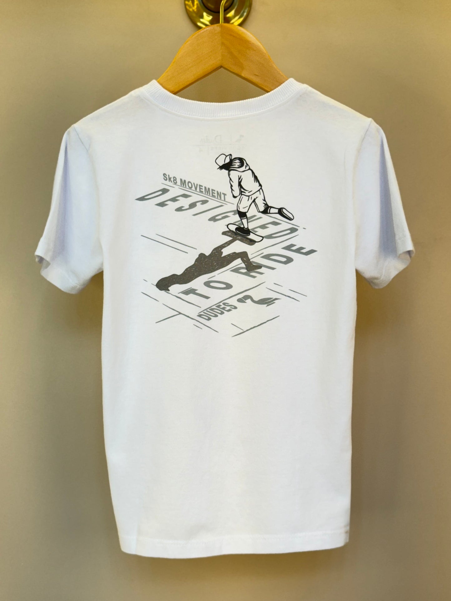 Camiseta Infantil Algodão Skate - Dudes