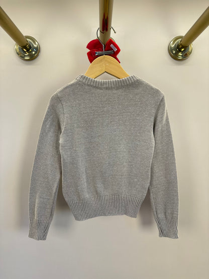 Blusa Infantil Tricot Ursinho Bege - Um Mais Um