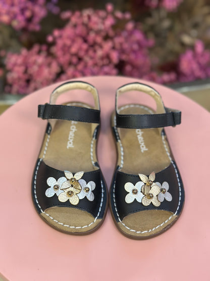 Sandália Infantil Jardim Noir - Petit Cheval