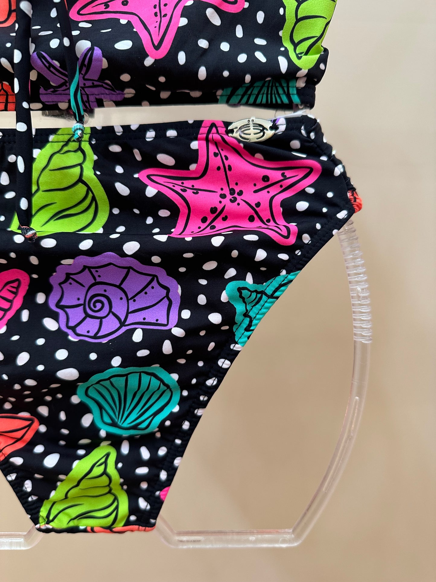 Biquíni Teen Cropped Bia Est. Shell - Siri Kids