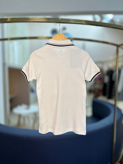 Camisa Polo Infantil Clássica Suedine Off - Charpey