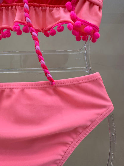 Biquíni Infantil Cropped Malu Est Joaninha - Siri Kids