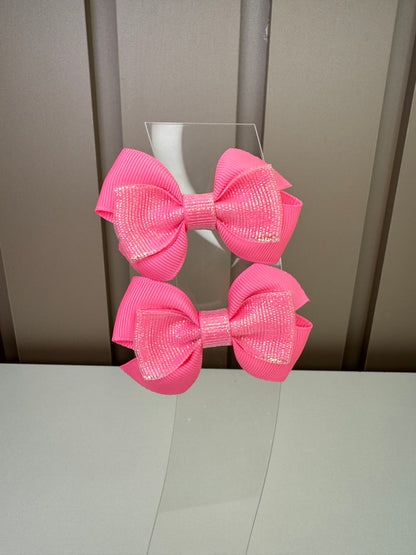 Laço Infantil Special Boreal Rosa Chiclete Parzinho P - Gracia