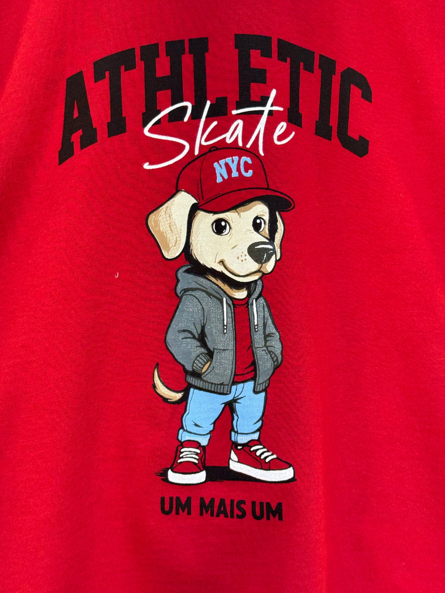 Camiseta Infantil Urso Mascote - Um Mais Um