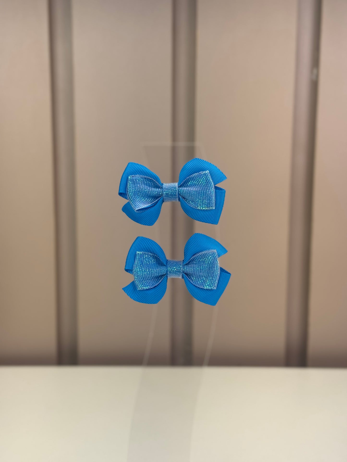 Laço Infantil Special Boreal Azul Celeste Parzinho P - Gracia