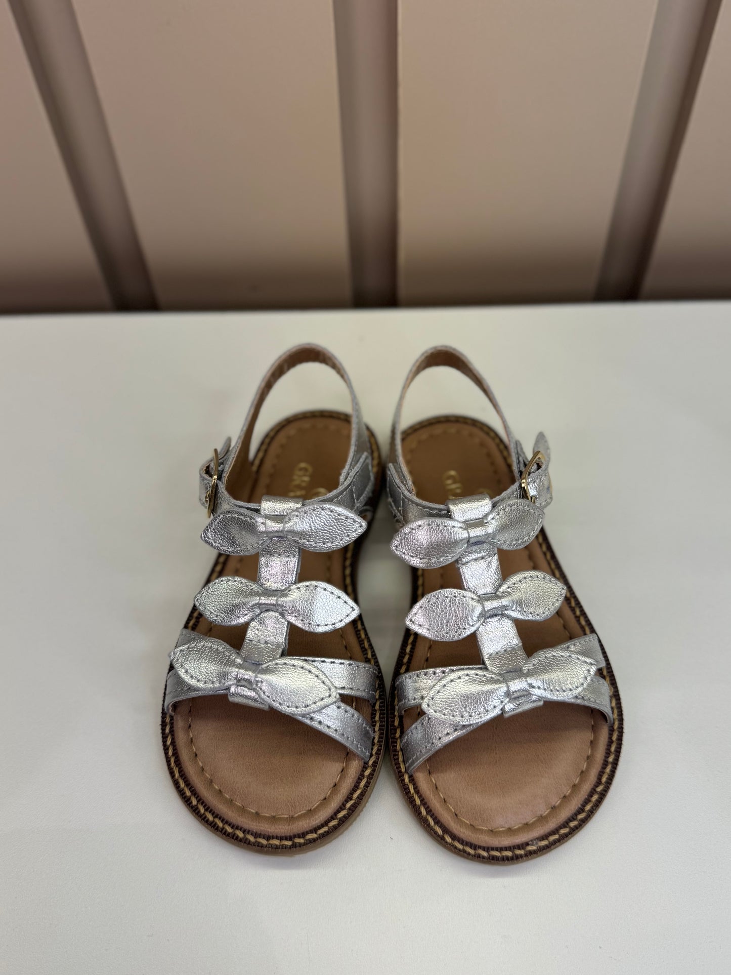 Sandália Infantil Maya Prata - Gracia