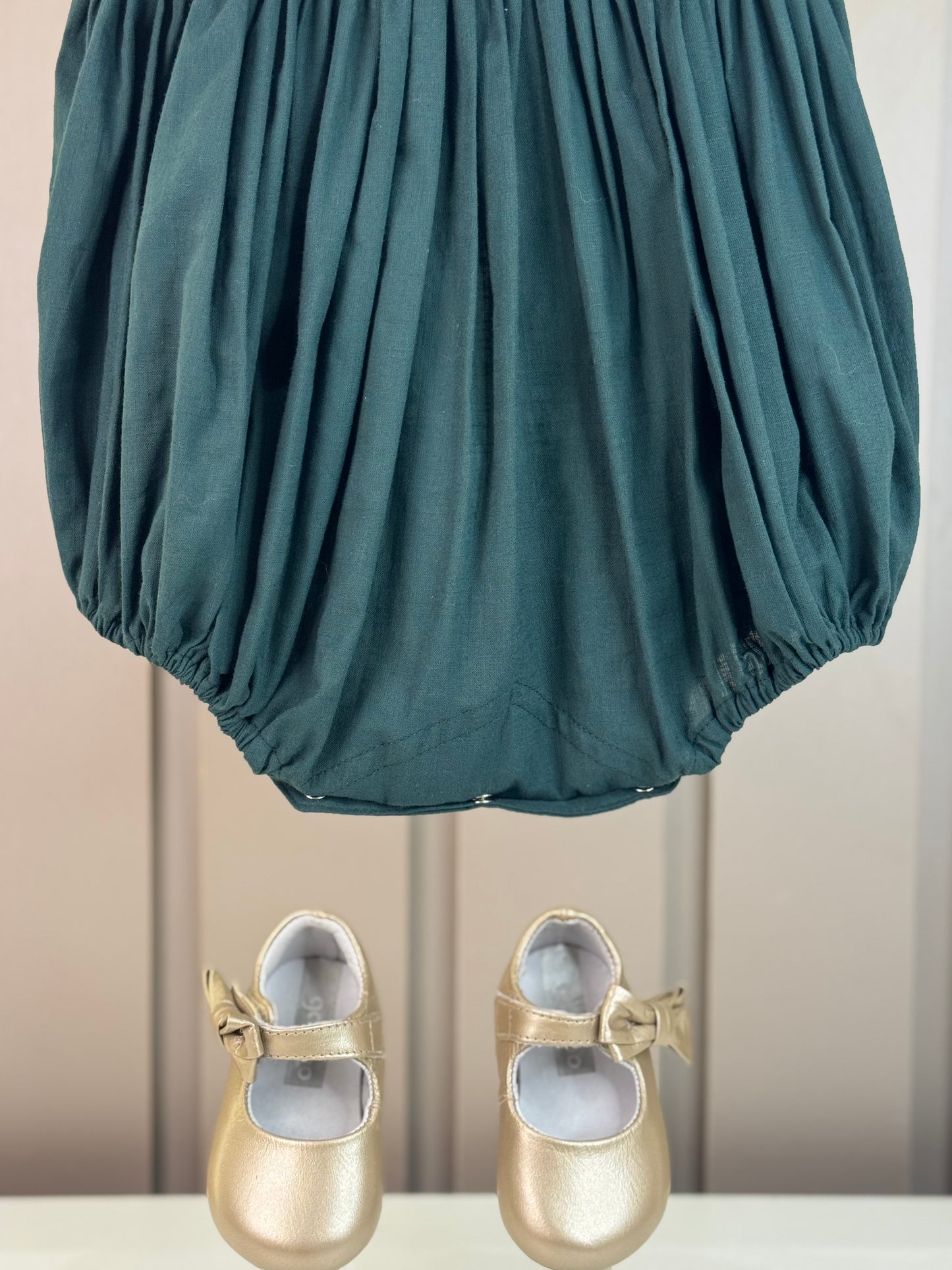 Pimpão Bebê Clássico Algodão Verde Musgo - Gracia