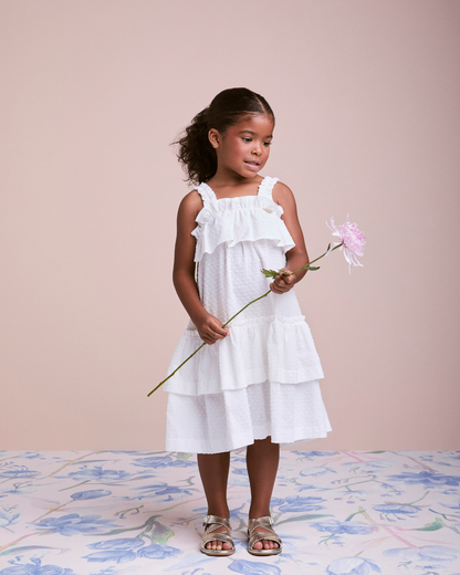 Vestido Infantil Babados Laise - Animê