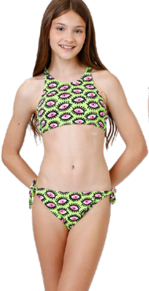 Biquíni Teen Cropped Isa Look - Siri Kids