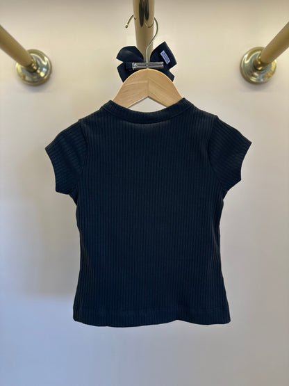 Blusa Infantil Essentials Mini-jóia Preta - Animê