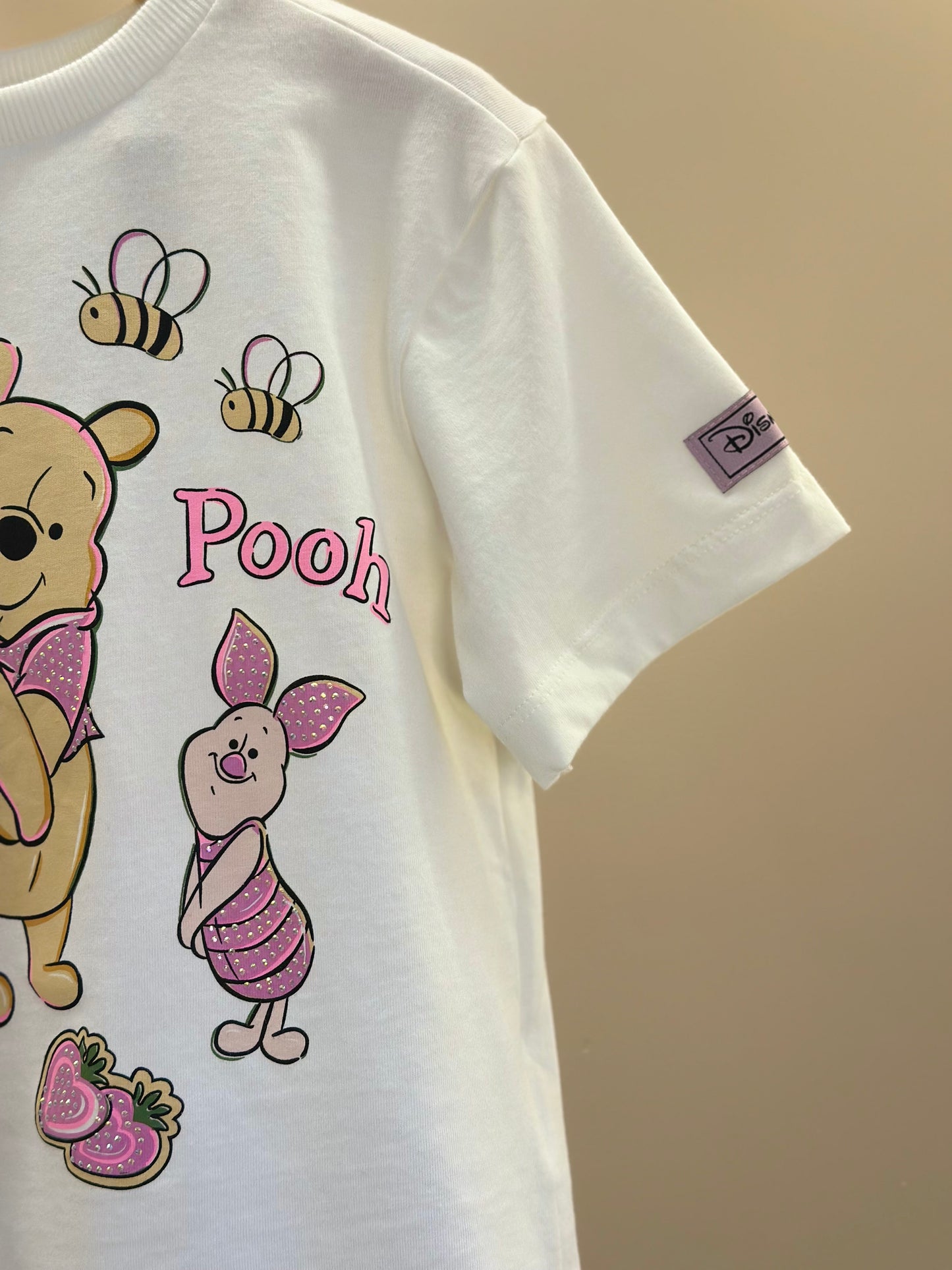 Blusa Infantil Ursinho Pooh Pérola - Momi Mini