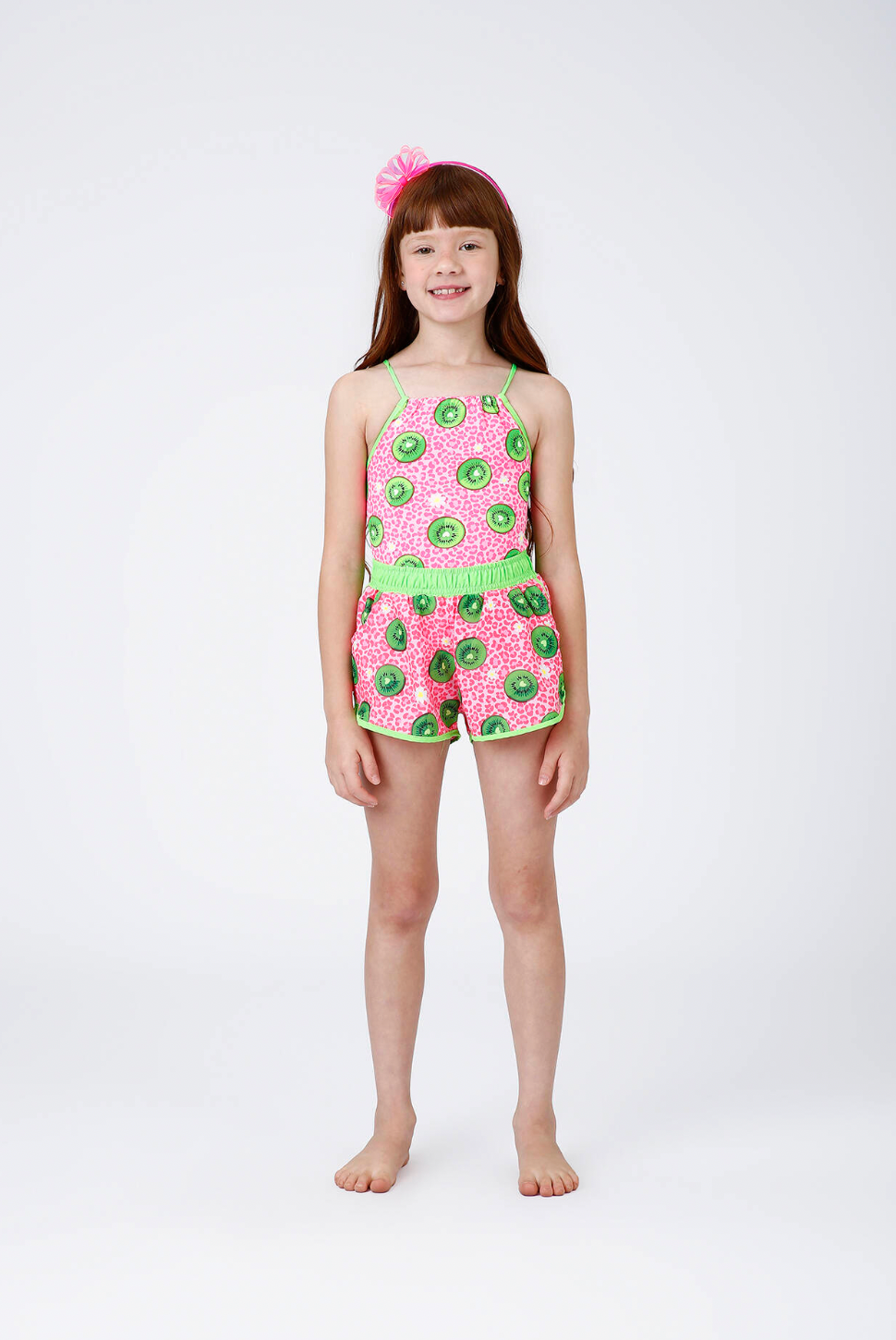 Shorts Infantil Letícia Est Kiwi - Siri Kids