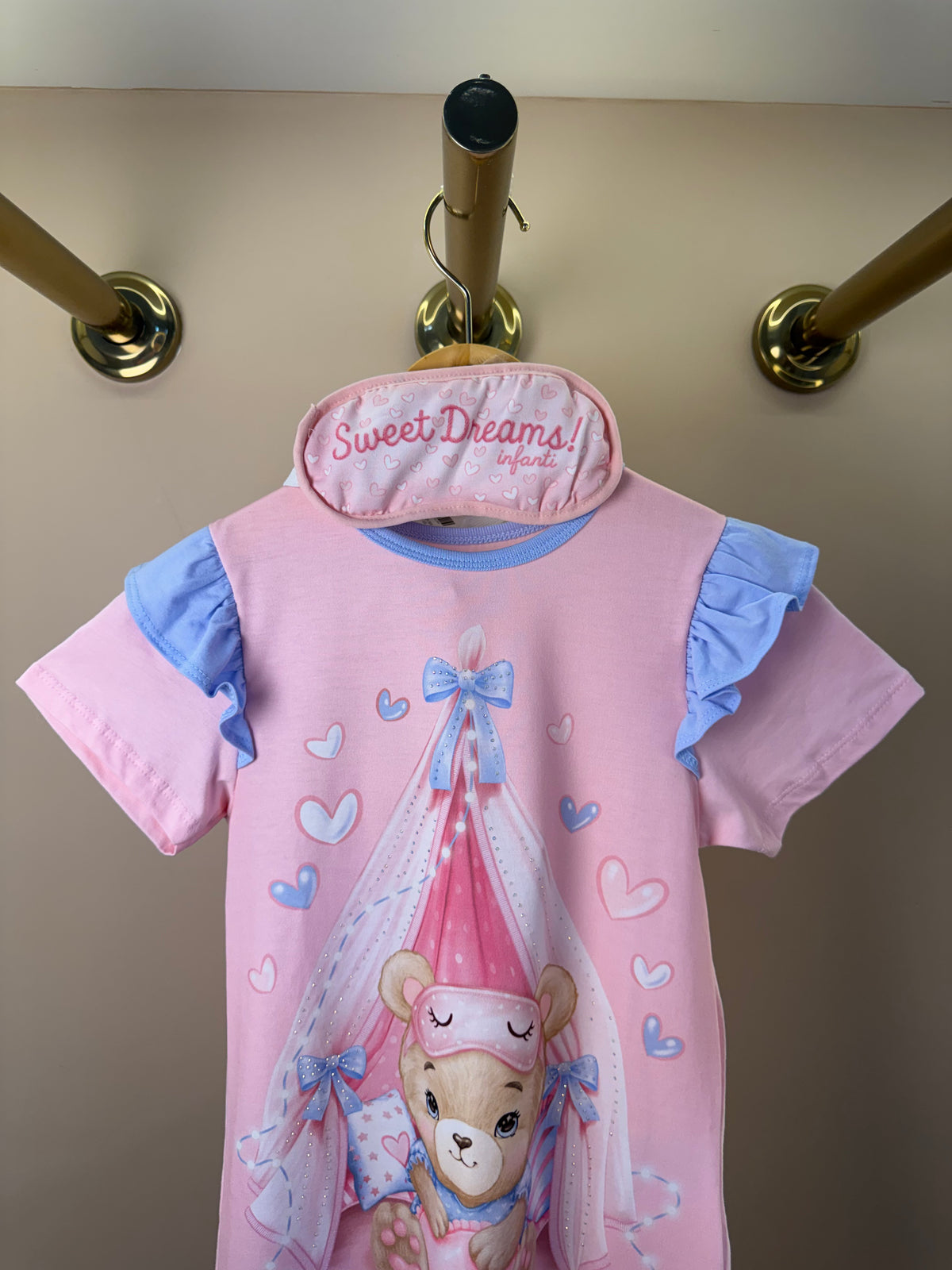 Camisola Infantil Pijama Ursinha - Infanti
