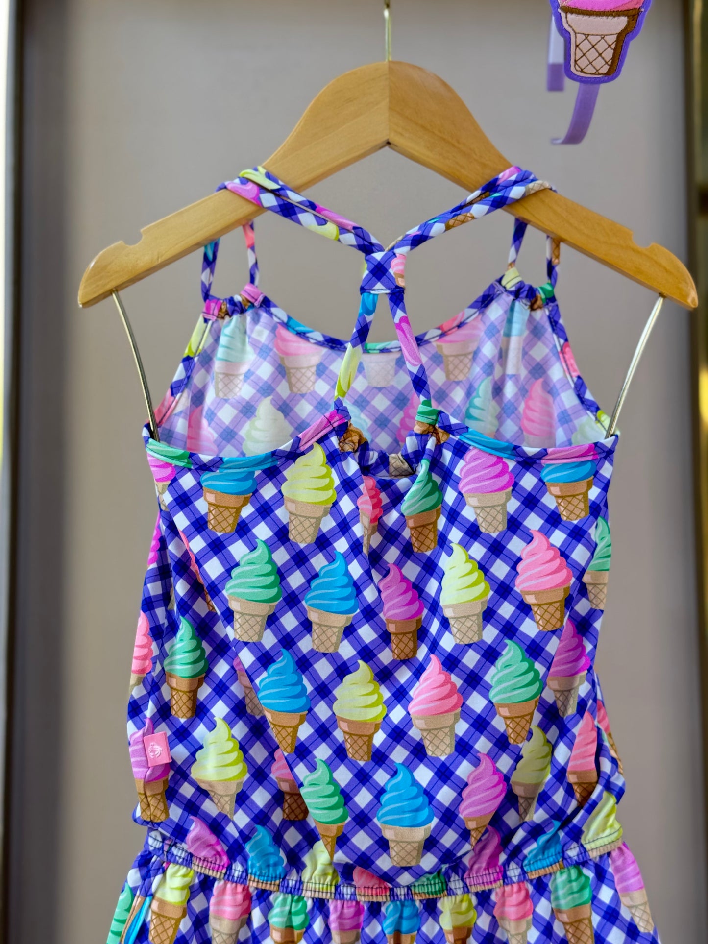 Vestido infantil Cris Ice Cream - Siri Kids