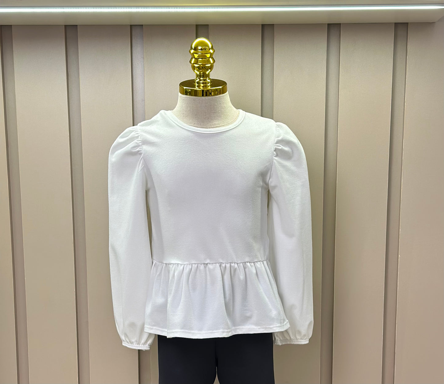Conjunto Infantil Trio Blusa Comfy, Colete Tweed Molecotton e Legging Fly Tech Preta  - Infanti