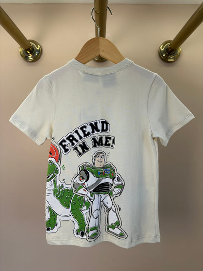 T-Shirt Infantil Estampa Toy Story Bege - Youccie