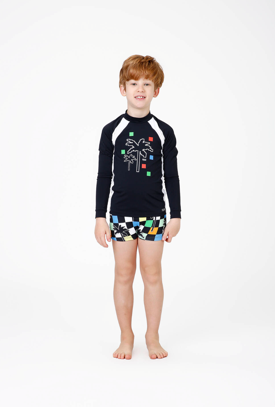 Conjunto Infantil ML Guilherme Silk Xadrez Color - Siri Kids
