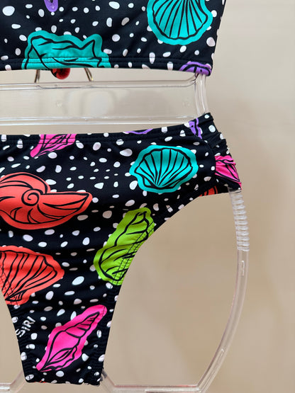 Biquíni Teen Cropped Bia Est. Shell - Siri Kids