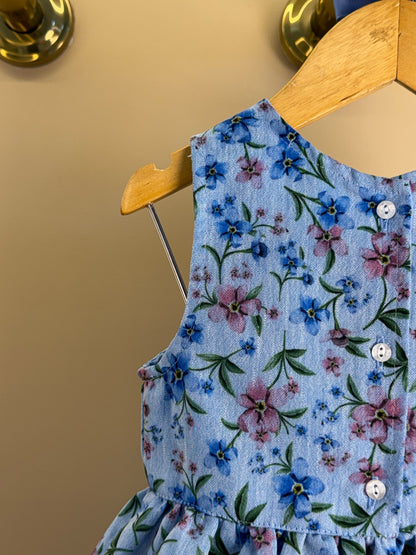 Conjunto Infantil Estampa Exclusiva Blusa Com Babado e Shorts - Luluzinha